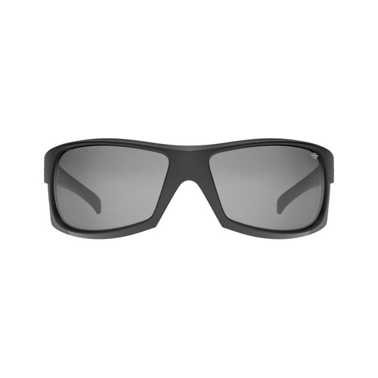 Óculos de Sol Mormaii Acqua NG Motorsports Preto Fosco Lente Cinza Flash Prata