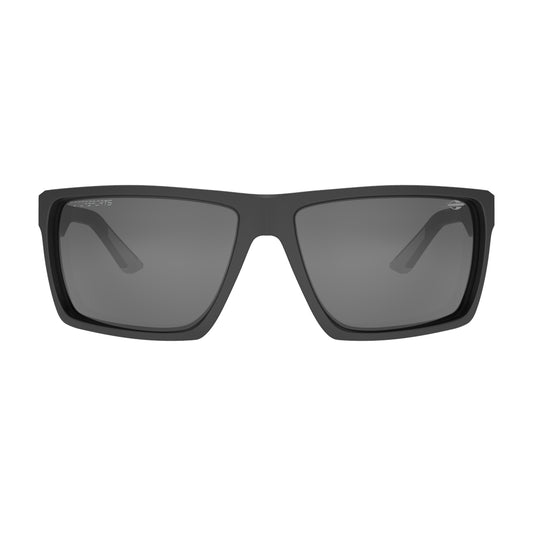 Óculos de Sol Mormaii Carmel 2 Motorsports Preto com Vermelho Lente Cinza