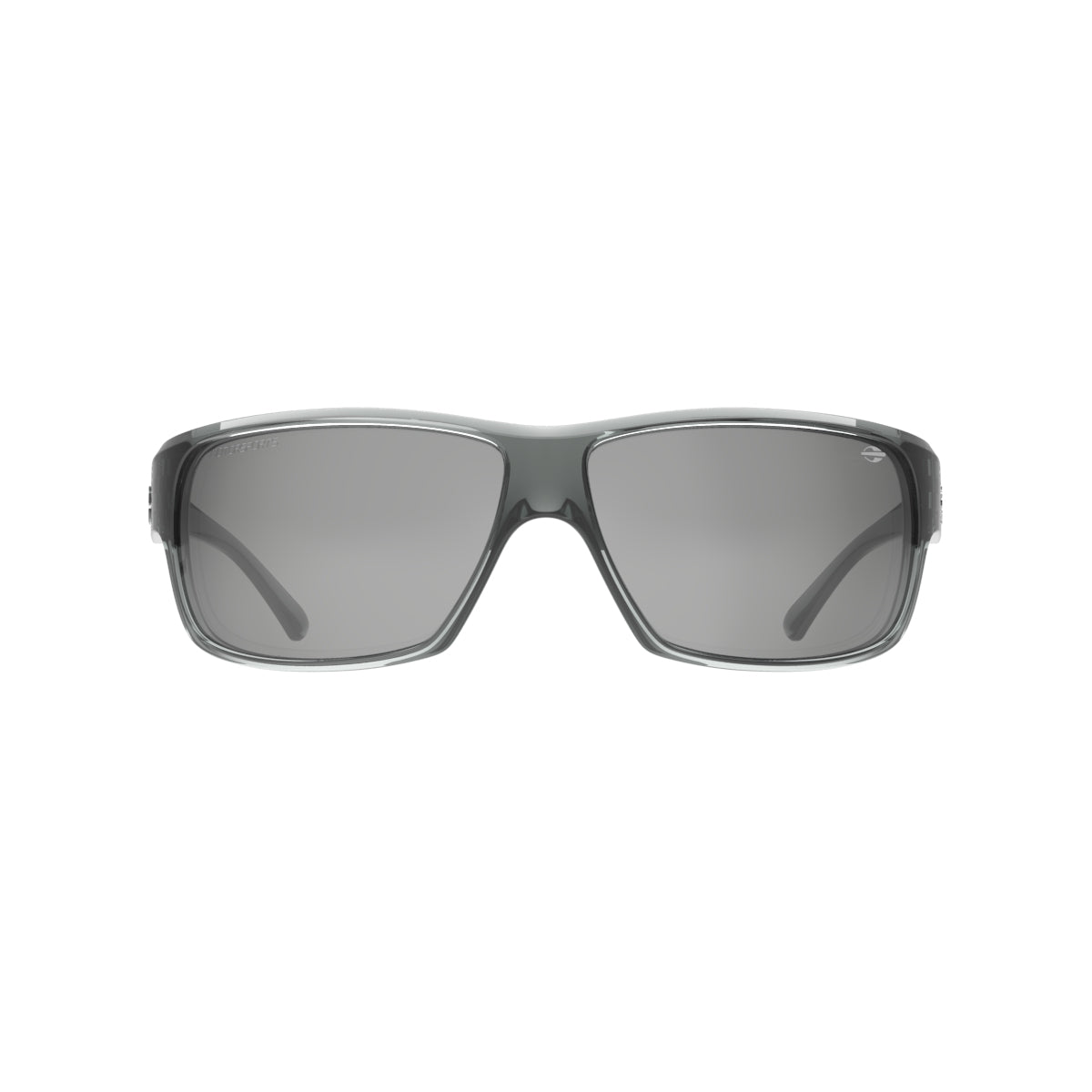 Óculos de Sol Mormaii Joaca II Motorsports Fumê Brilho Lente Cinza Flash Prata