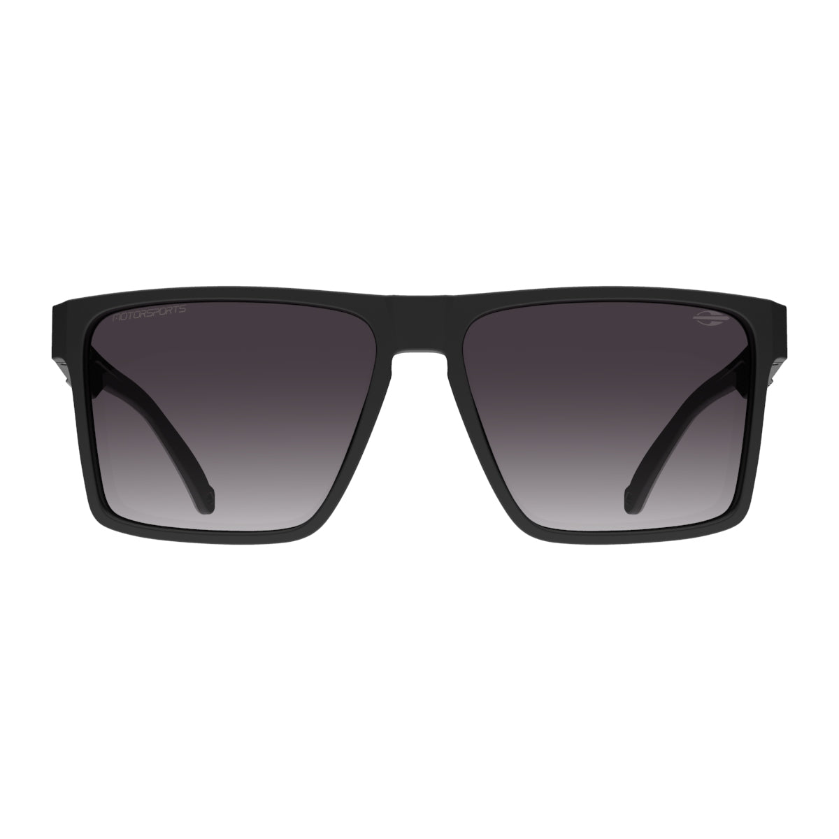 Óculos de Sol Mormaii Monterey 2 Motorsports Preto com Vermelho Lente Cinza Degradê