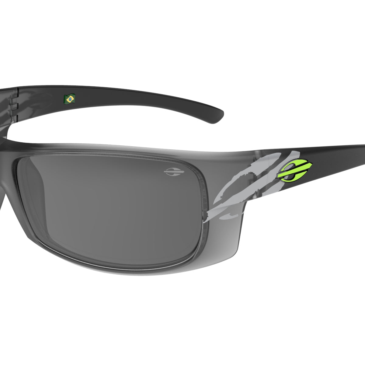 Óculos de Sol Mormaii Acqua NG Motorsports Fumê Fosco Lente Cinza
