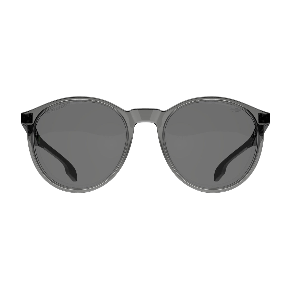 Óculos de Sol Mormaii Maui Motorsports Fumê Brilho Lente Cinza Flash Prata