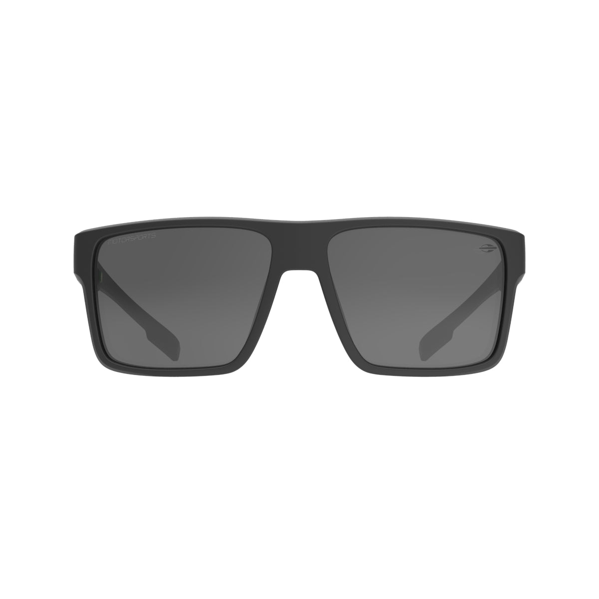 Óculos de Sol Mormaii Macau Motorsports Preto com Amarelo Fluor Lente Cinza