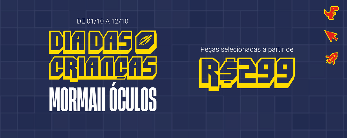 Dia das Crianças Mormaii Óculos