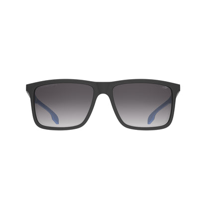 Óculos de Sol Mormaii Kona Motorsports Preto e Azul Fosco Lente Cinza Degradê